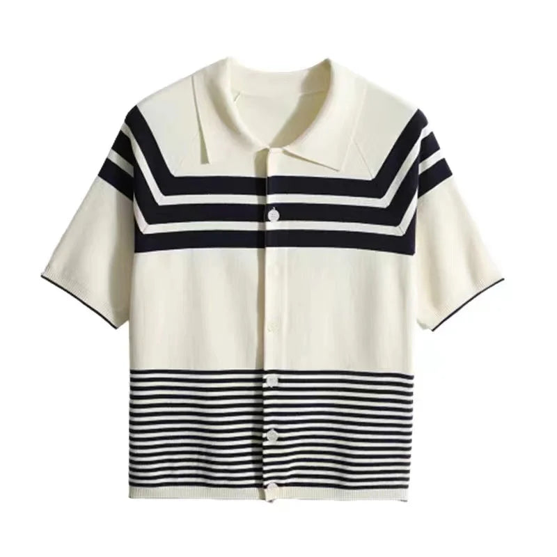 Vrouwen Polo Top Lichte Zomer Kleding IJszijde Stof