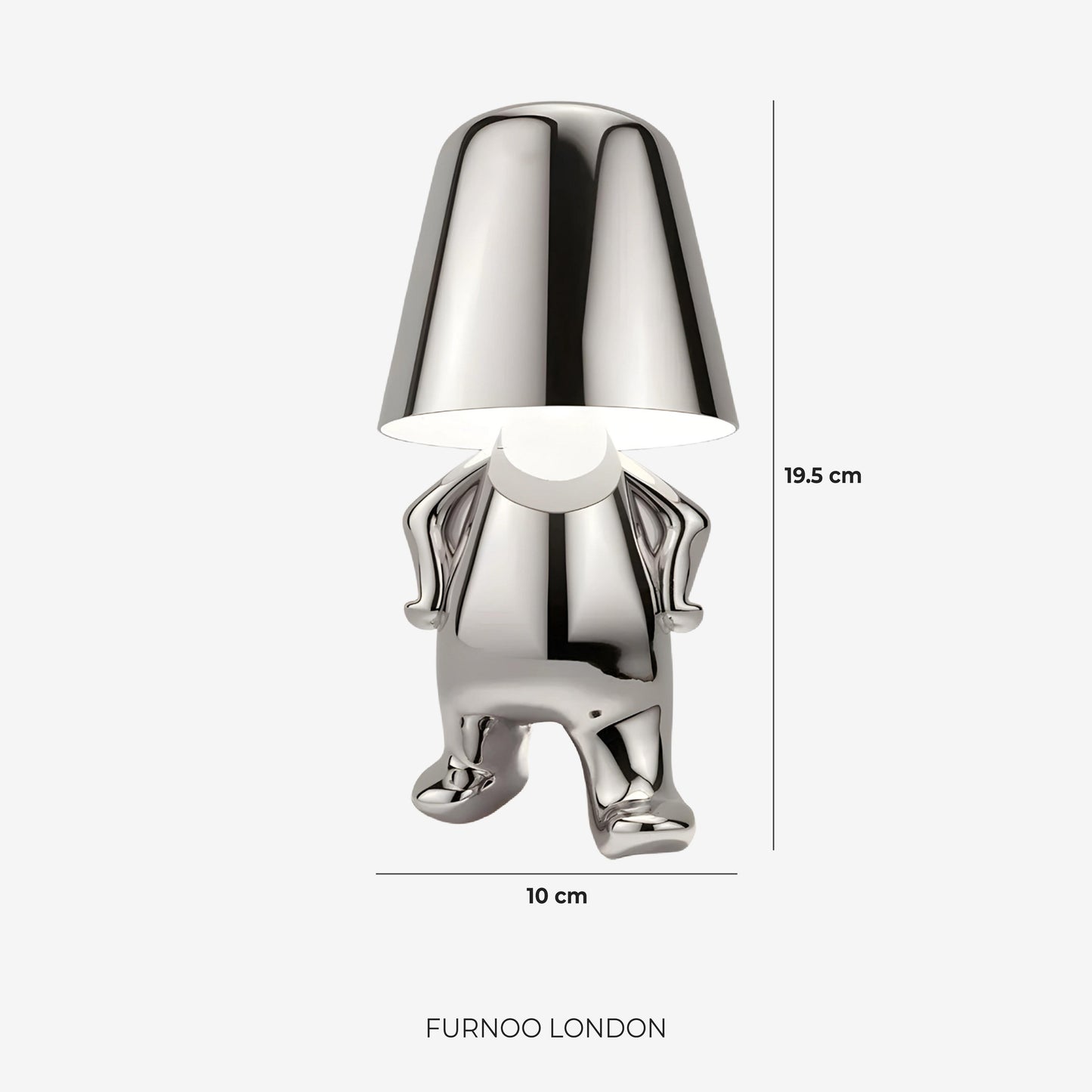 Metalen Tafellamp Sculptuur Figuur Sfeerlicht Touch Dimbaar LED Nachtlampje Goud Zilver Modern Design Decoratief