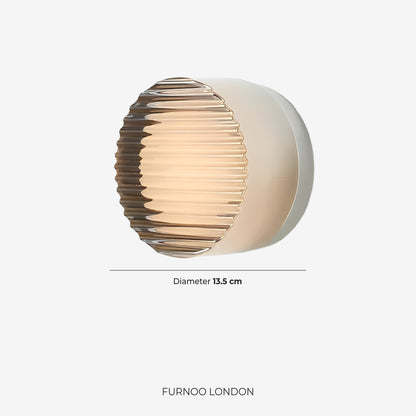 Minimalistische LED-Wandlamp Rond Aluminium Acryl Diffuus Licht Warm Wit Modern Design Compact Slaapkamer Gang Accentverlichting