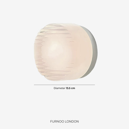 Minimalistische LED-Wandlamp Rond Aluminium Acryl Diffuus Licht Warm Wit Modern Design Compact Slaapkamer Gang Accentverlichting
