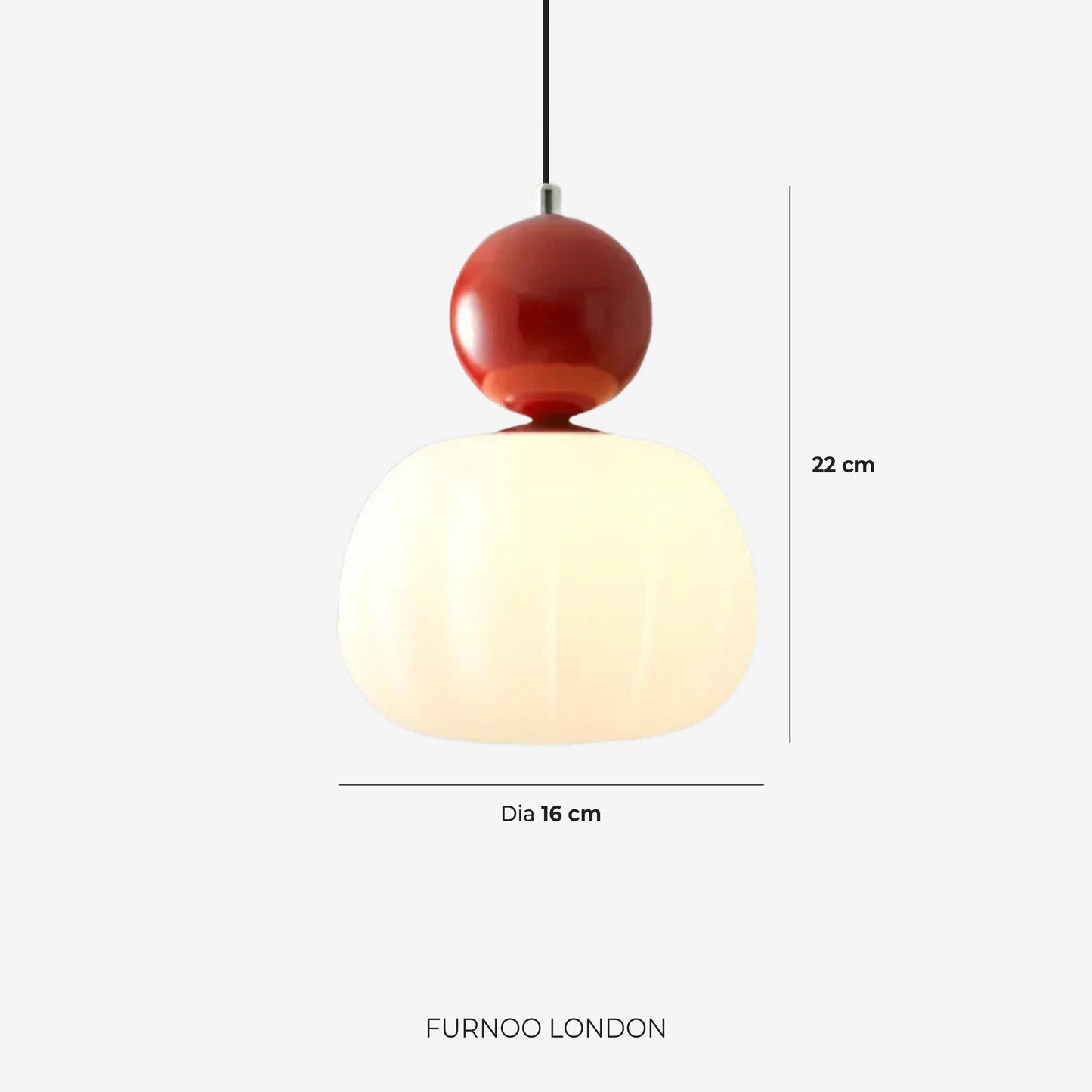 Geometrische Hanglamp Bauhaus Design Metaal Glas E27 – 1 of 3 Lichtpunten Dimbaar Sfeerverlichting