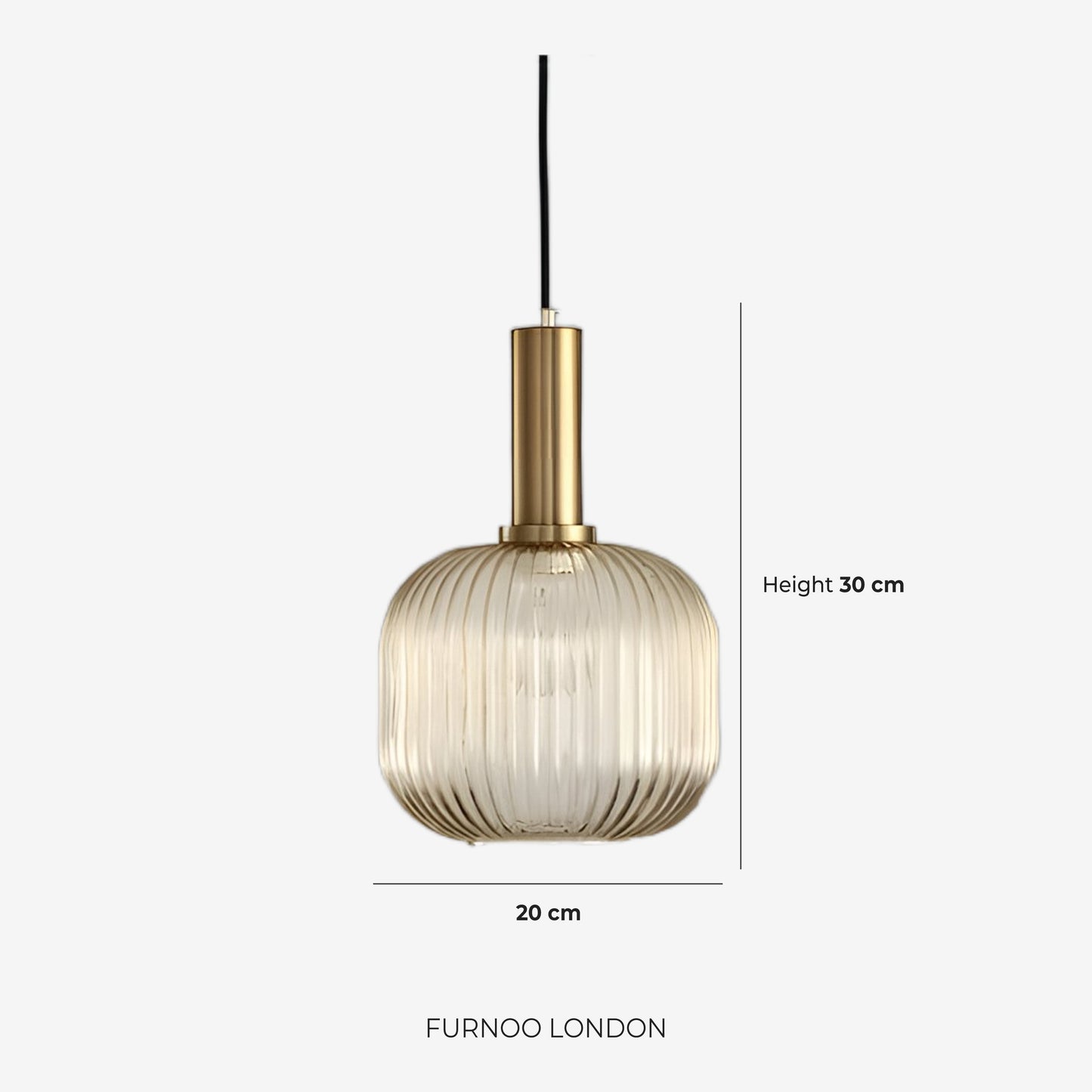 CLYDE Moderne Hanglamp met Gekleurde Glazen Kap – Scandinavisch Design voor Woonkamer & Eetkamer – E27 Fitting