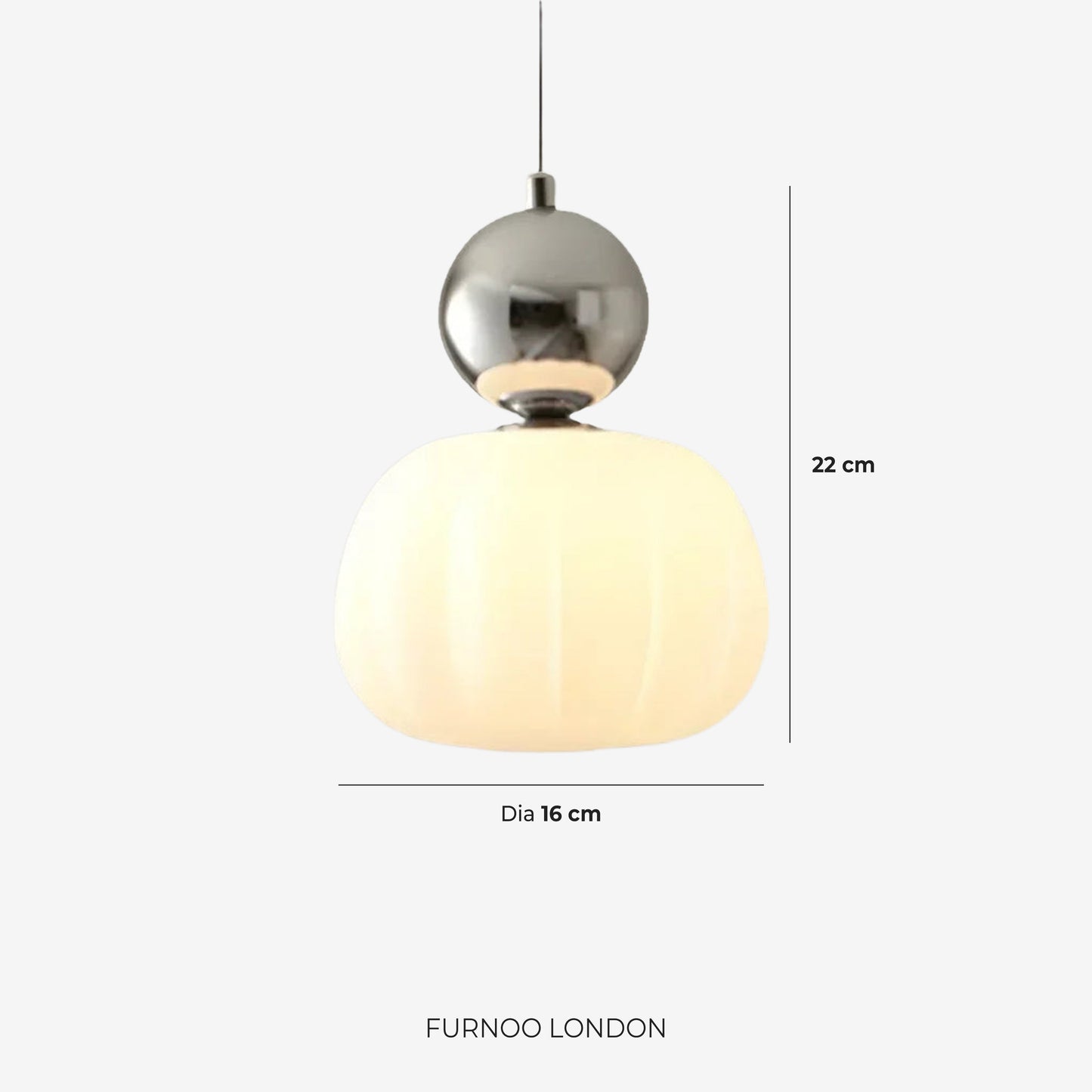 Geometrische Hanglamp Bauhaus Design Metaal Glas E27 – 1 of 3 Lichtpunten Dimbaar Sfeerverlichting