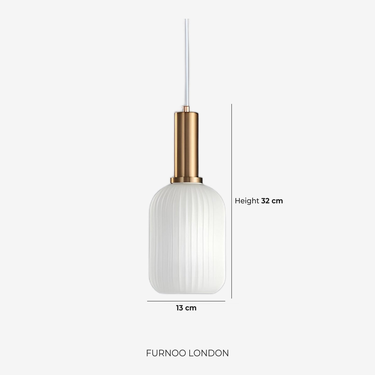 CLYDE Moderne Hanglamp met Gekleurde Glazen Kap – Scandinavisch Design voor Woonkamer & Eetkamer – E27 Fitting