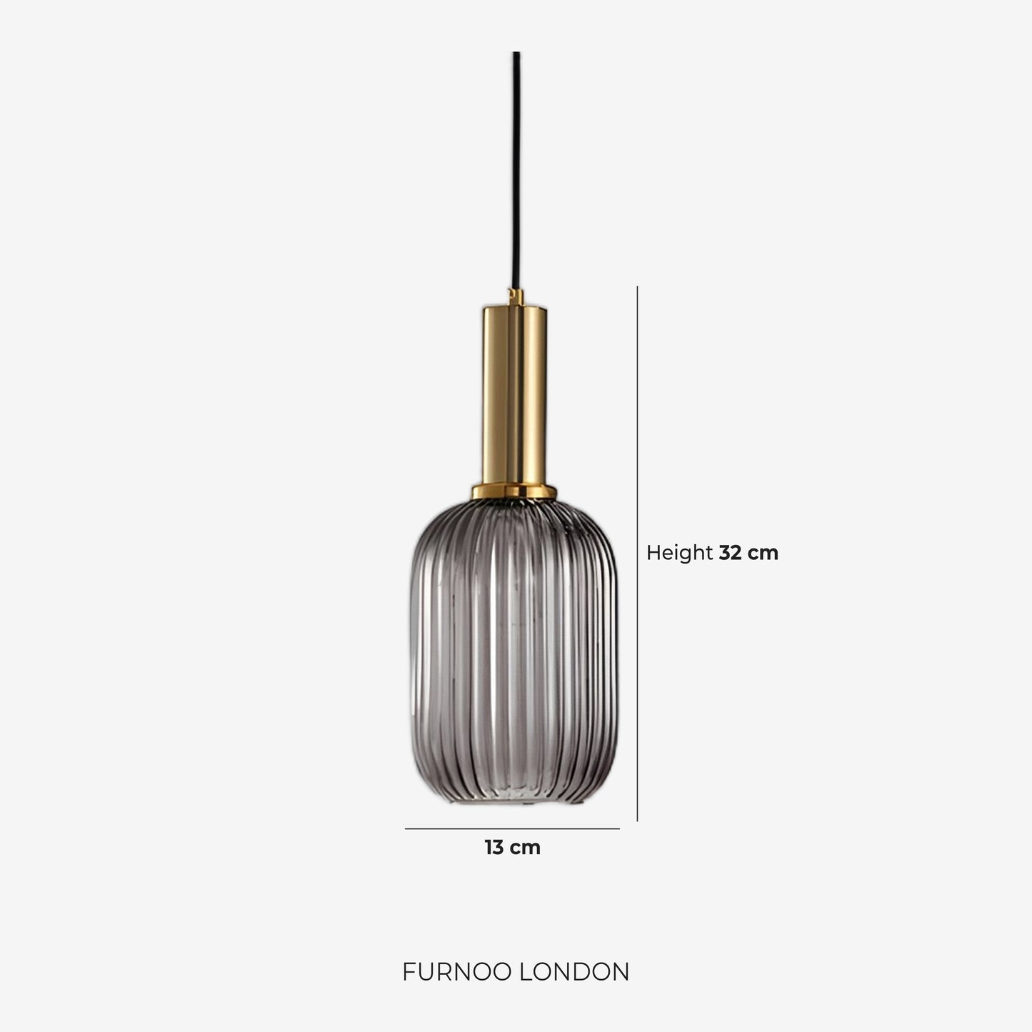 CLYDE Moderne Hanglamp met Gekleurde Glazen Kap – Scandinavisch Design voor Woonkamer & Eetkamer – E27 Fitting