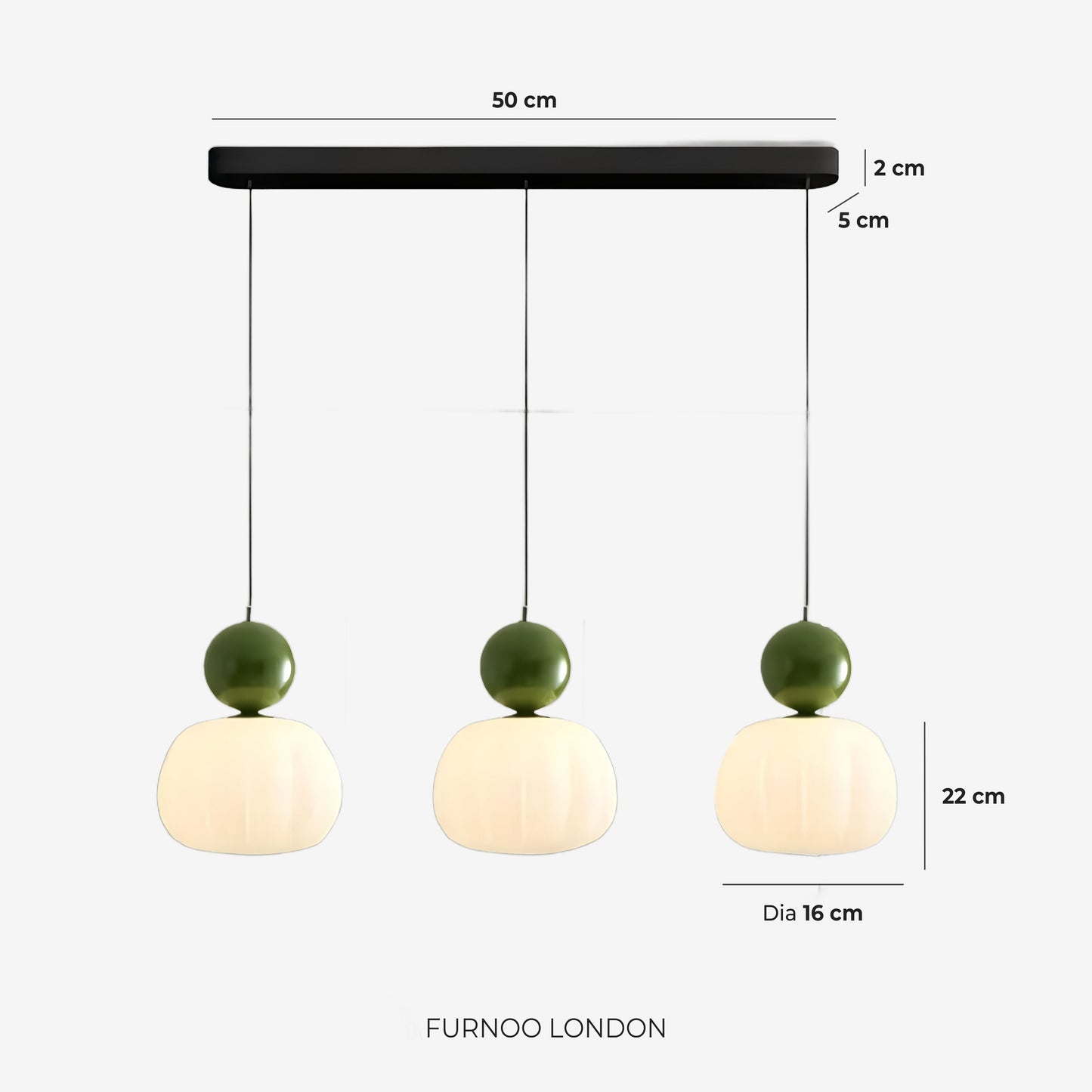 Geometrische Hanglamp Bauhaus Design Metaal Glas E27 – 1 of 3 Lichtpunten Dimbaar Sfeerverlichting