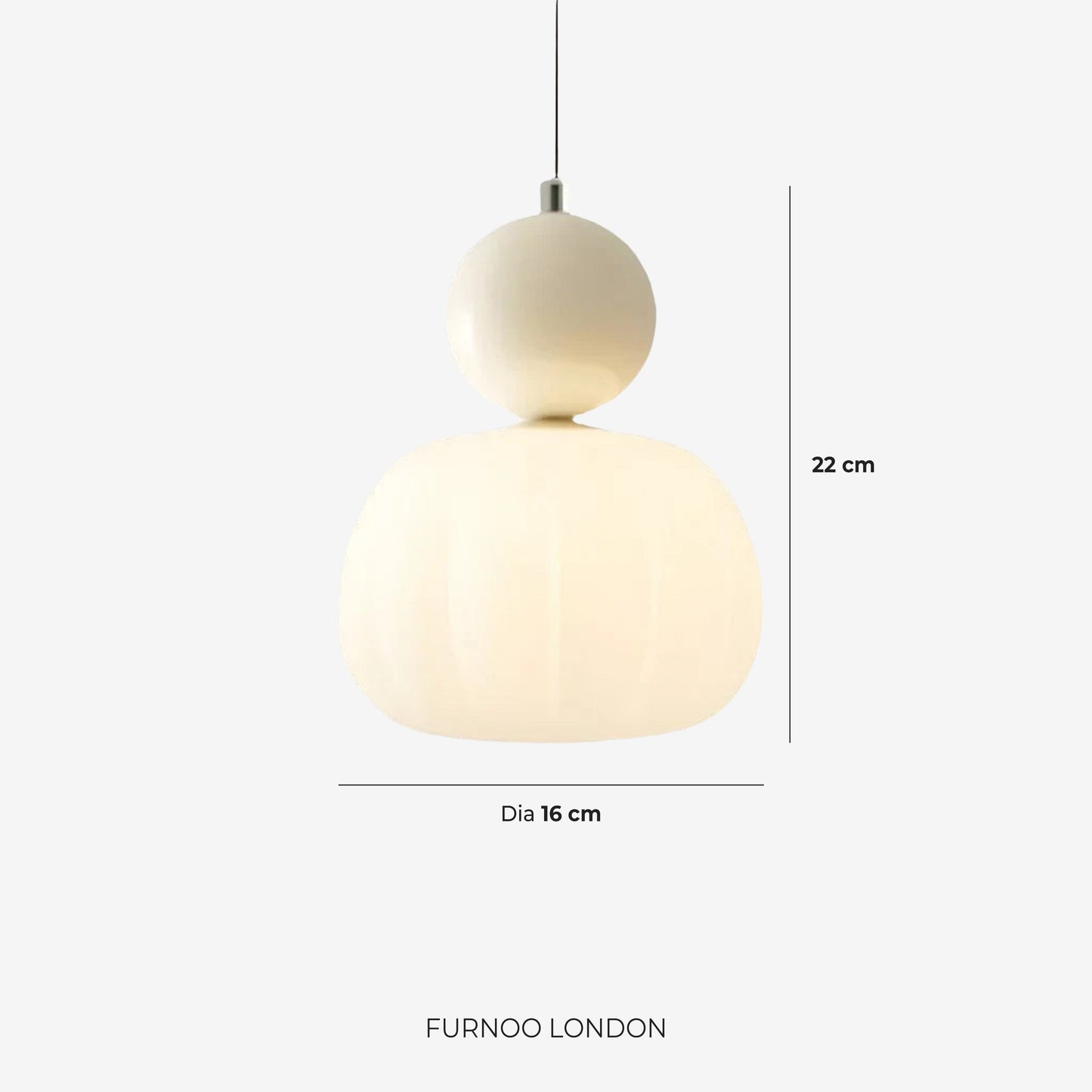 Geometrische Hanglamp Bauhaus Design Metaal Glas E27 – 1 of 3 Lichtpunten Dimbaar Sfeerverlichting