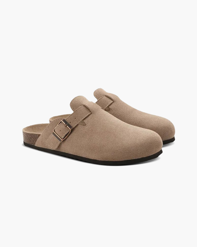 Heren Suede Clog Comfortabele Ergonomische Zool - StudioMarella