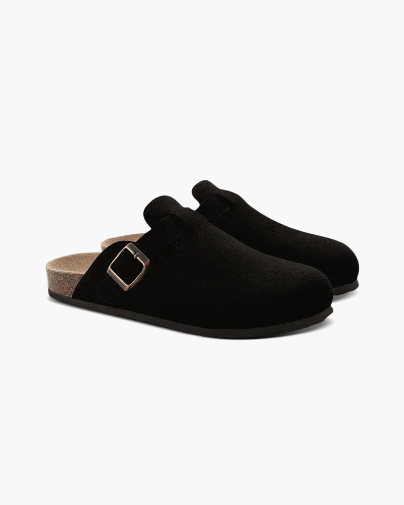 Heren Suede Clog Comfortabele Ergonomische Zool