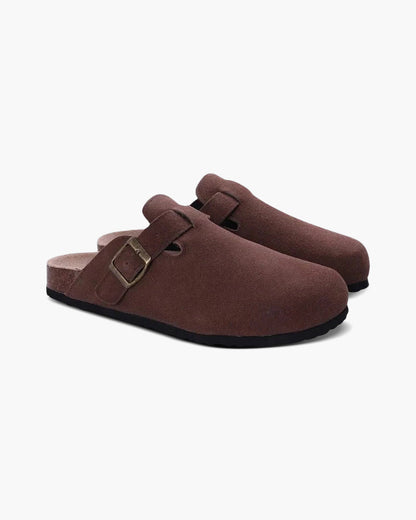 Heren Suede Clog Comfortabele Ergonomische Zool