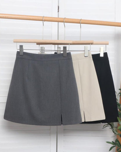 Korte Minirok voor Vrouw met diepe Split