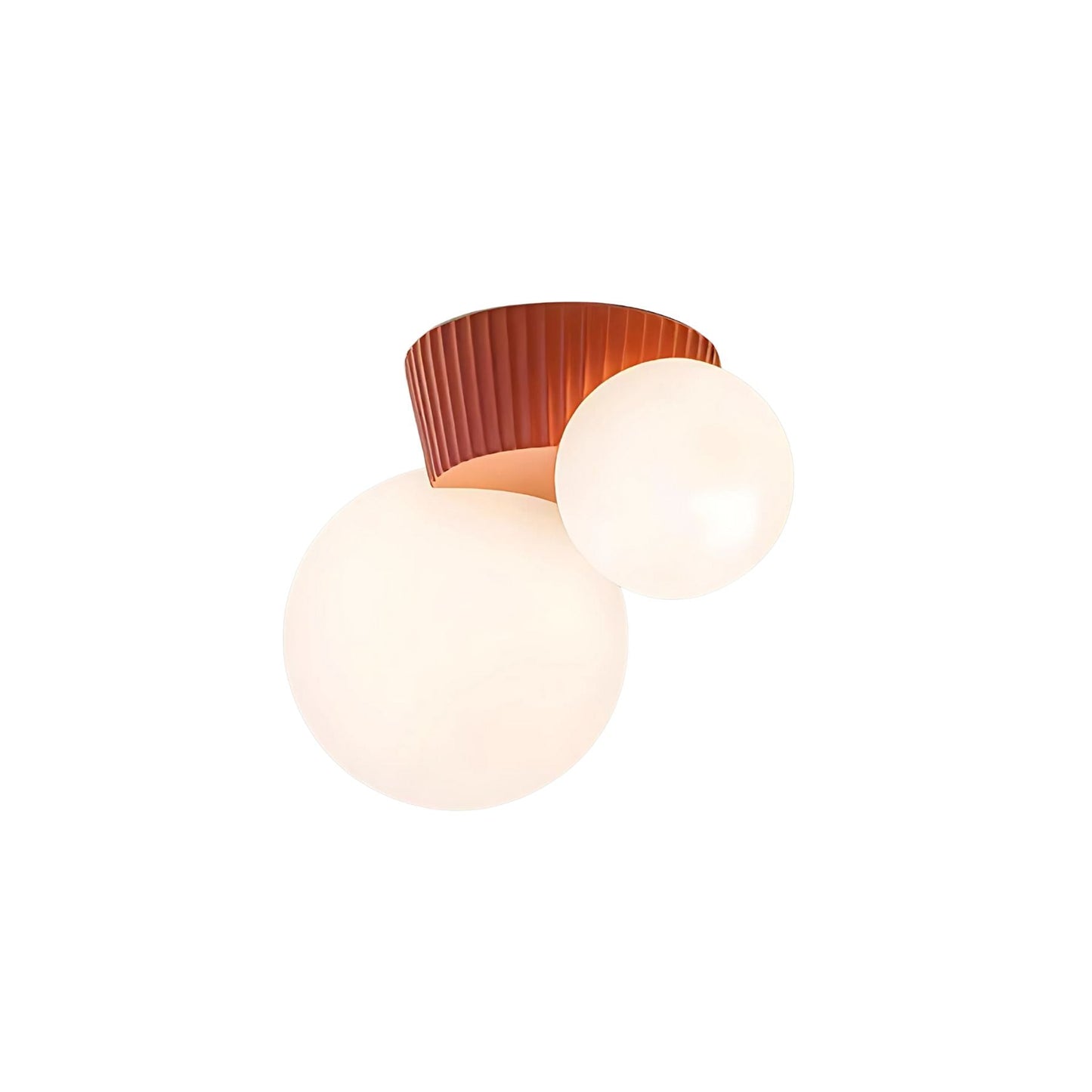 Hanglamp Plafond 2 Lichtbollen Resin Groen Woonkamer Slaapkamer Hal Bollamp Modern Design