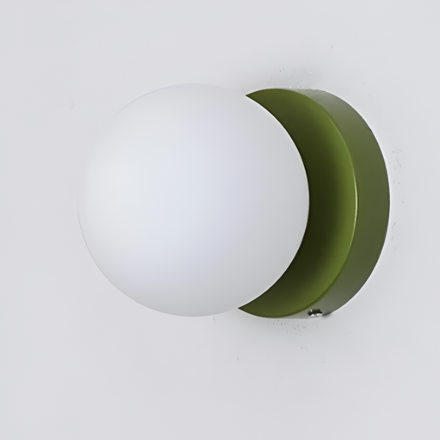 Wandlamp Glas Rond Nordisch Minimalistisch G9 LED Zwart Wit Groen Slaapkamer