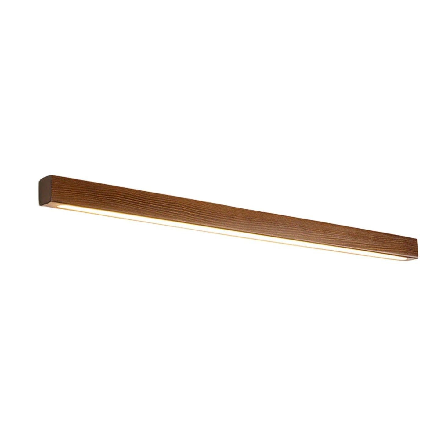 LED Wandlamp Hout Lineair Warm Wit Badkamer Slaapkamer Wandverlichting Modern Minimalistisch Lichtbalk