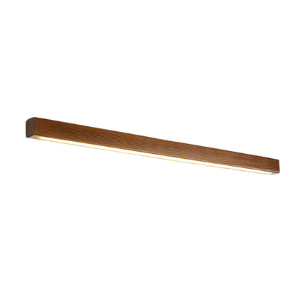 LED Wandlamp Hout Lineair Warm Wit Badkamer Slaapkamer Wandverlichting Modern Minimalistisch Lichtbalk