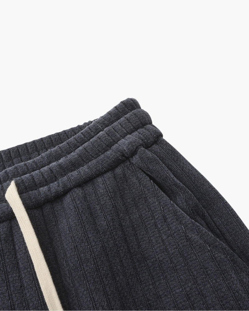 Heren Broek Corduroy Wijd Model met Touwtjes Sluiting