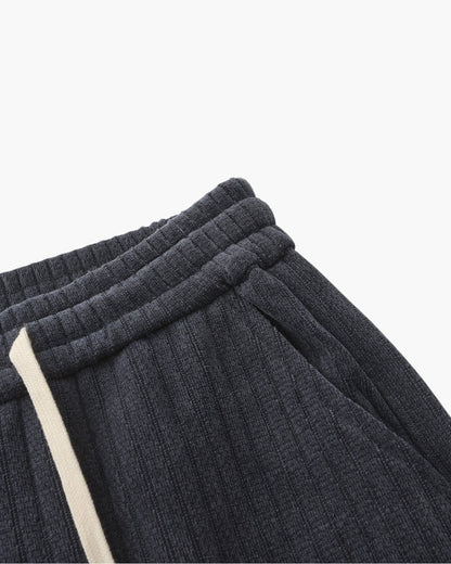 Heren Broek Corduroy Wijd Model met Touwtjes Sluiting