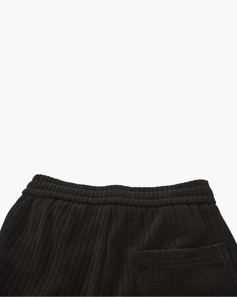 Heren Broek Corduroy Wijd Model met Touwtjes Sluiting