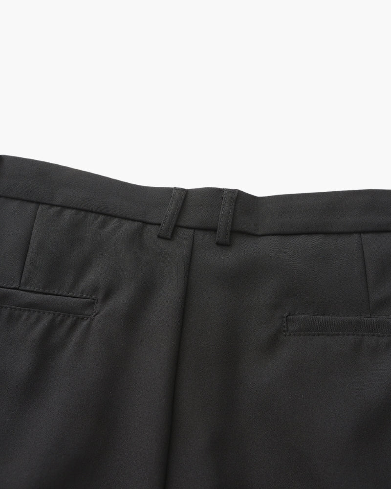 Hoge Taille Broek Wijd Model Anzug Stijl