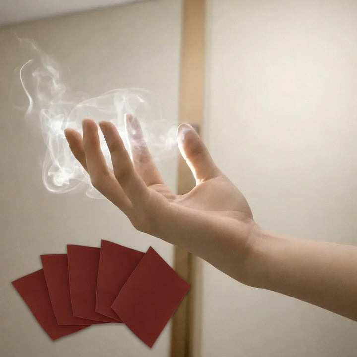 Rookvingers Goocheltruc 8x6cm Speciaal Papier Rookeffect Vingertoppen Podium Video Party Goochelen Illusie Cadeau 5 Stuks