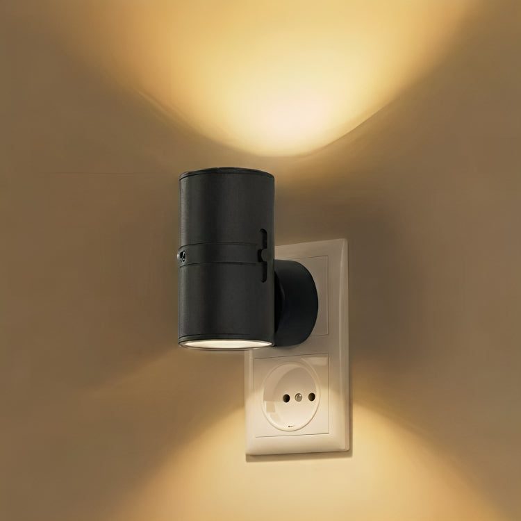 Nachtlampje Stopcontact LED Dimbaar Warm Wit 1W 100 Lumen Schemersensor Slaapkamer Gang Badkamer Kinderkamer Automatisch EU Stekker
