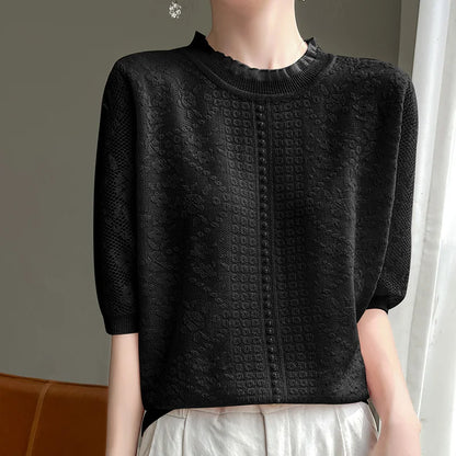 Dames Top Kanten Elegant Mode