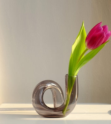 Vaas Geblazen Glas Lus Design Hydroponic Borosilicaat Gekleurd Decoratie Tafel