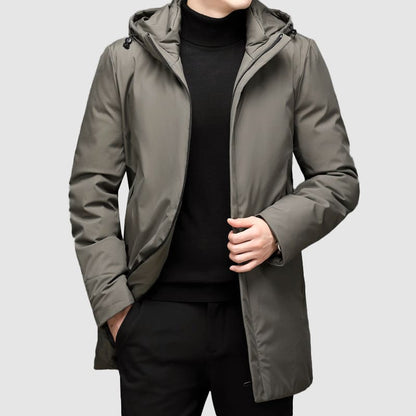 Heren Parka Longline Warm en Waterdicht met Meerdere Zakken - StudioMarella