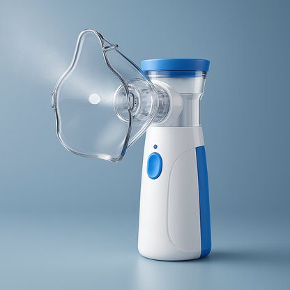 Draagbare Inhalator voor Thuis en Onderweg - Verstuivingsapparaat voor Kinderen en Volwassenen - Oplaadbaar via USB