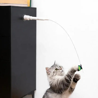 Elektrisch Vlinderspeeltje voor Katten – Interactief Jachtspel met Automatische Beweging voor Actieve Binnenkatten