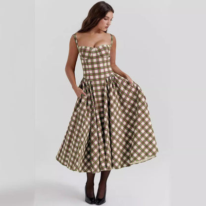 Ippolita Maxi Jurk met Schilderij Print - StudioMarella