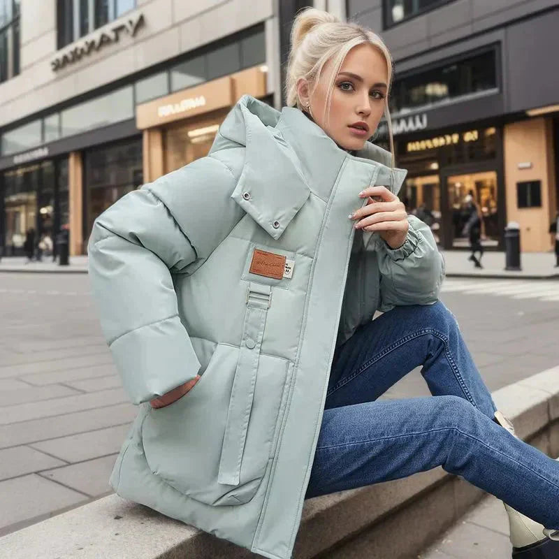 Donsjas Puffer Coat Warm en Licht Oversized