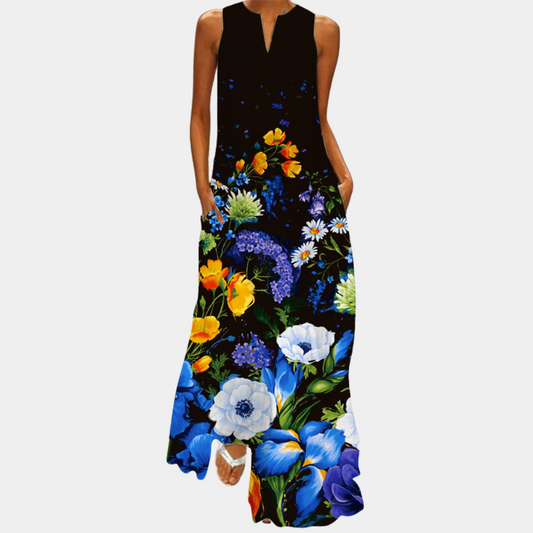 Zomerjurk Dames Bloemenprint Vrouwelijke Jurk - StudioMarella