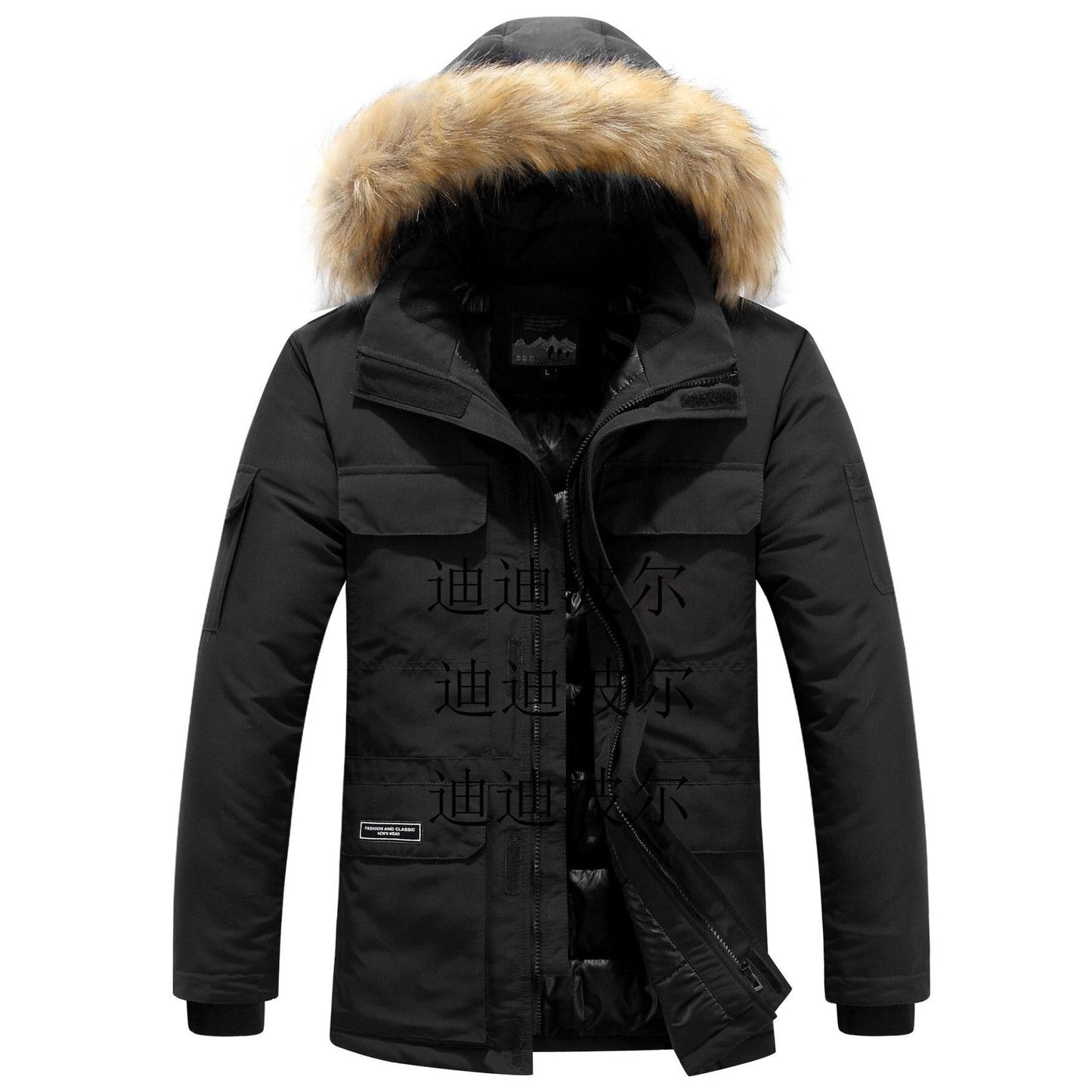 Ivo Heren Winterjas | Bontkraag, Weerbestendig, Tijdloos Design 1