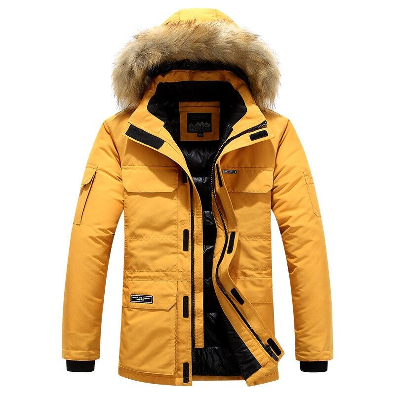 Ivo Heren Winterjas | Bontkraag, Weerbestendig, Tijdloos Design 5
