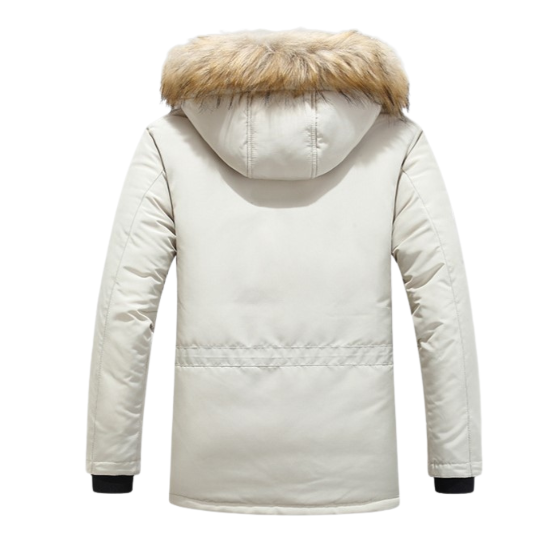 Ivo Heren Winterjas | Bontkraag, Weerbestendig, Tijdloos Design 7