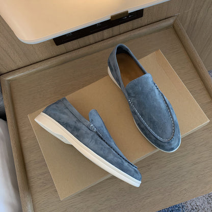 Leren Loafers Heren Elegant Vintage Look