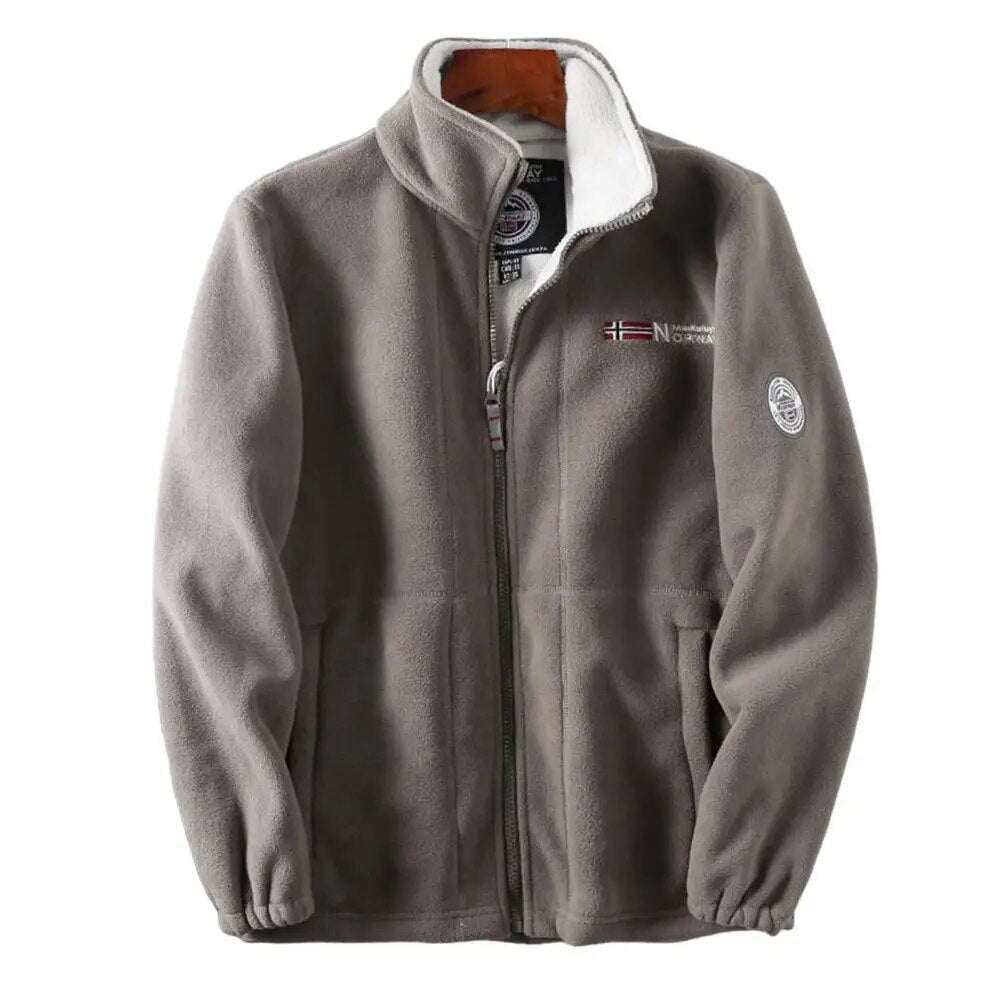Heren Fleece Jas Waterdicht Warme Outdoor Polyester