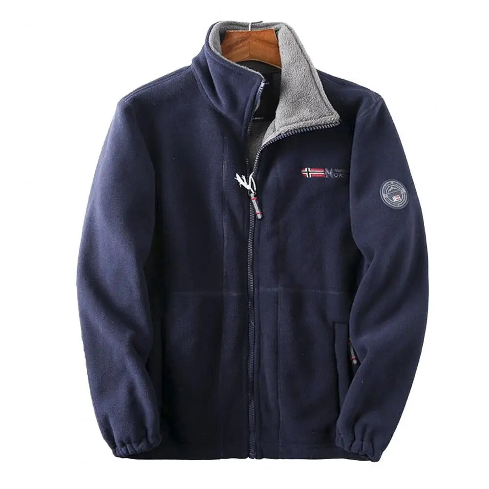 Heren Fleece Jas Waterdicht Warme Outdoor Polyester