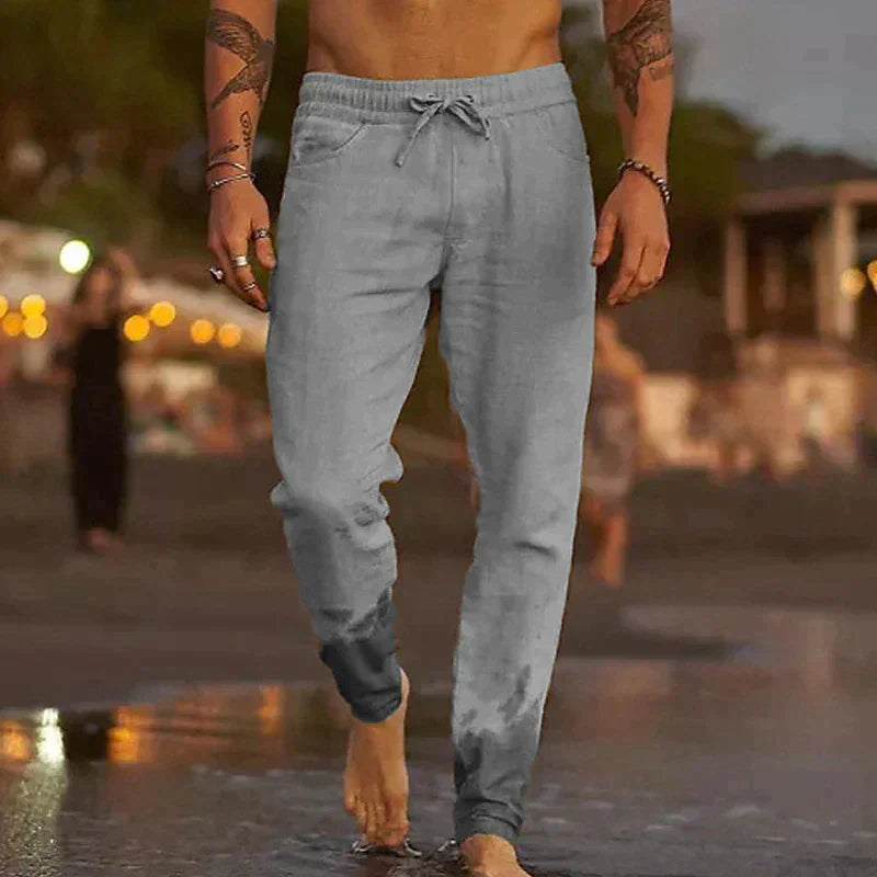 Heren Broek Casual Jaxx Zwart Stijlvol
