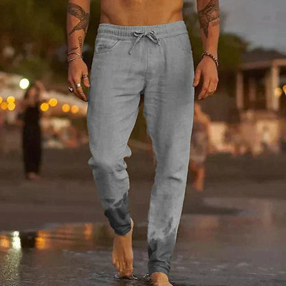 Linnen Broek Heren Casual Zomerkleding
