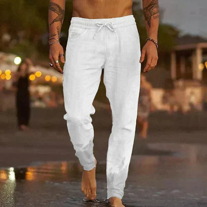 Linnen Broek Heren Casual Zomerkleding