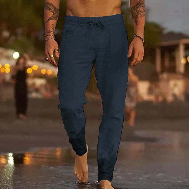 Relaxed Fit Heren Broek Casual Stijl