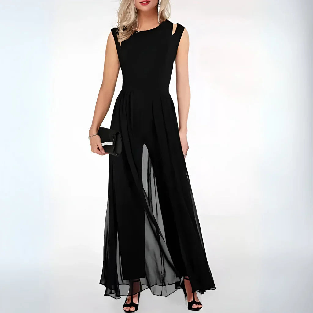 Dames Jumpsuit Elegant Stijlvol Zwart Feestjurk - StudioMarella