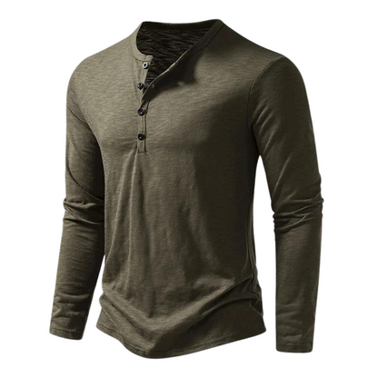 Heren Shirt Longsleeve Comfortabel Dagelijks Dragen