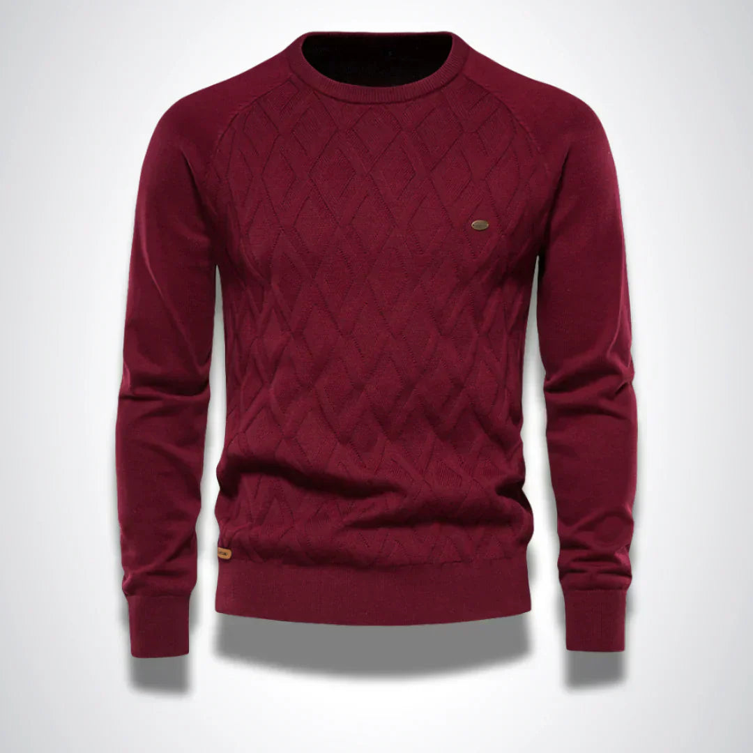 Heren Trui Gebreid Warm Stijlvol Jurre Look