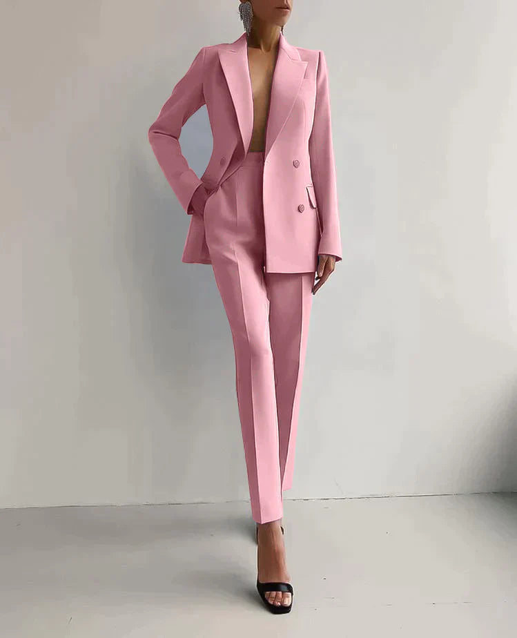 Luxe Blazer en Broek Set voor Dames