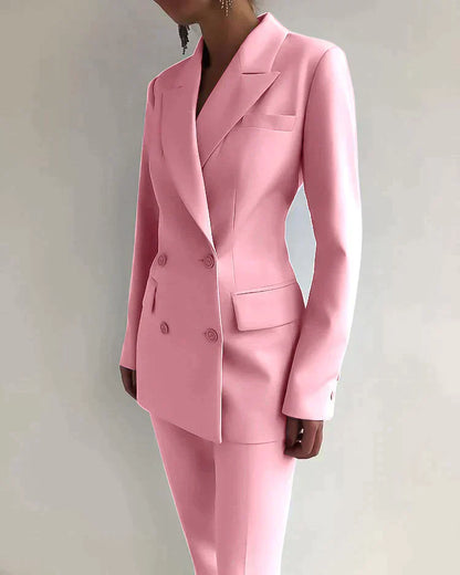 Luxe Blazer en Broek Set voor Dames