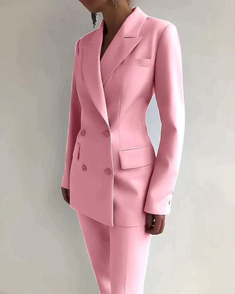 Ludovica Blazer Broek Set voor Vrouw