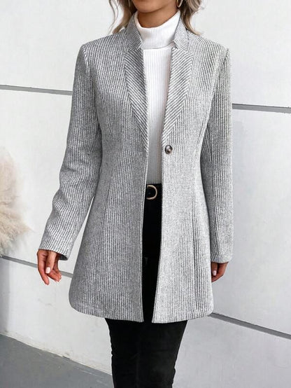 Dames Jas Lange Elegante Wintermantel voor Vrouw